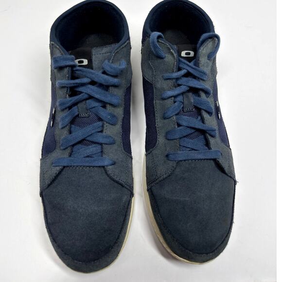 Oakley Y2K Road Trip Skater Navy Casual Preppy Sneakers Shoes Mens Size 11.5 - Picture 11 of 12